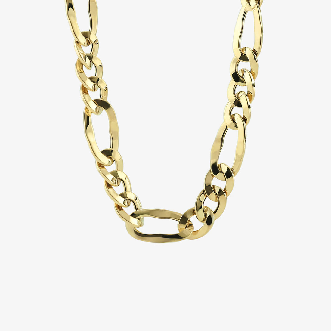 Elegant Plain Gold Chain Necklace