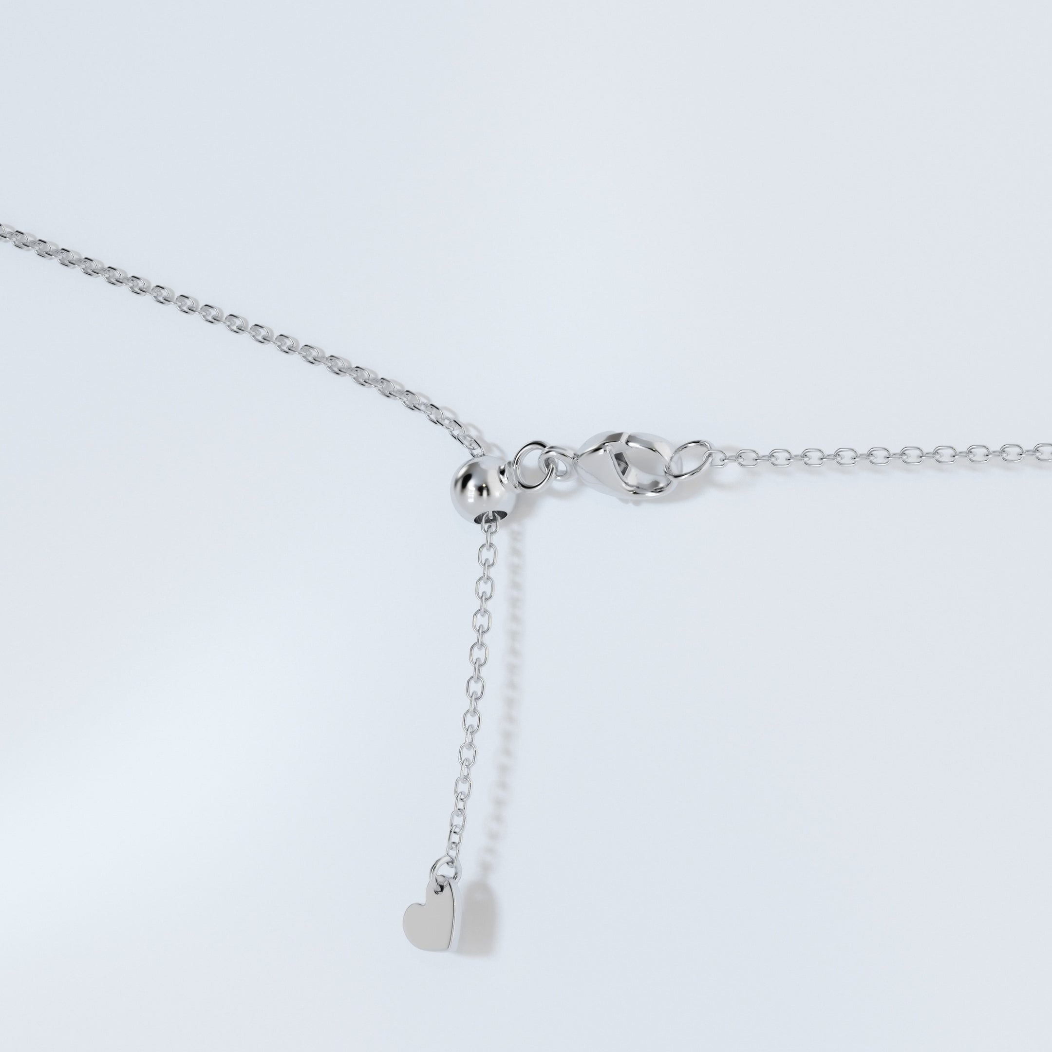 Aurelia Round Lab Grown Diamond Split Bail Solitaire Pendant