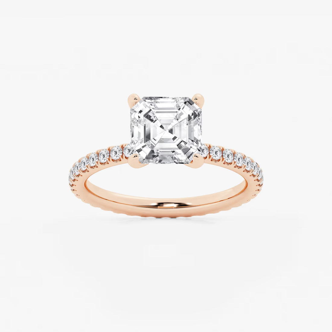 Celestia Princess Lab Grown Diamond Eternity Engagement Ring