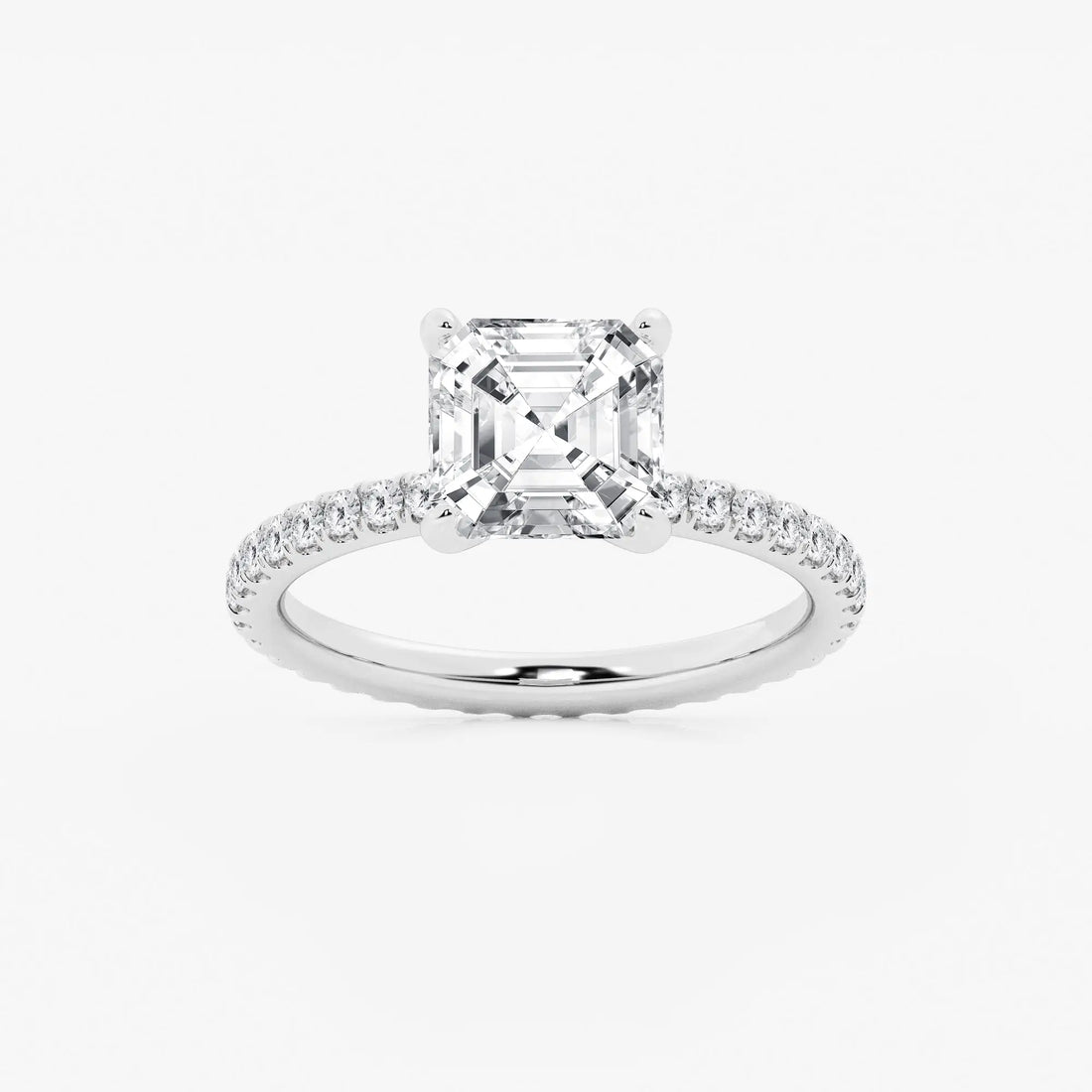 Celestia Princess Lab Grown Diamond Eternity Engagement Ring