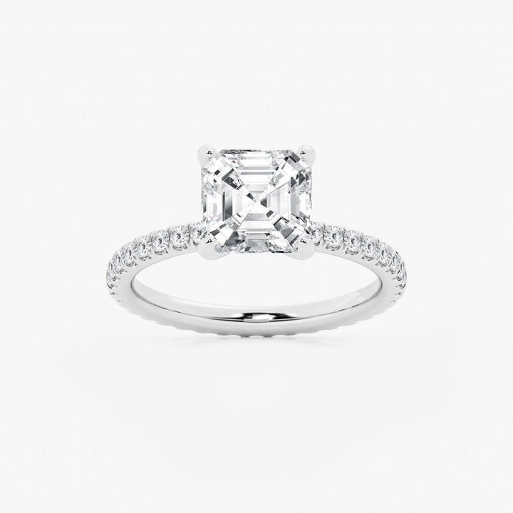 Infinity Princess Lab Grown Diamond Eternity Engagement Ring