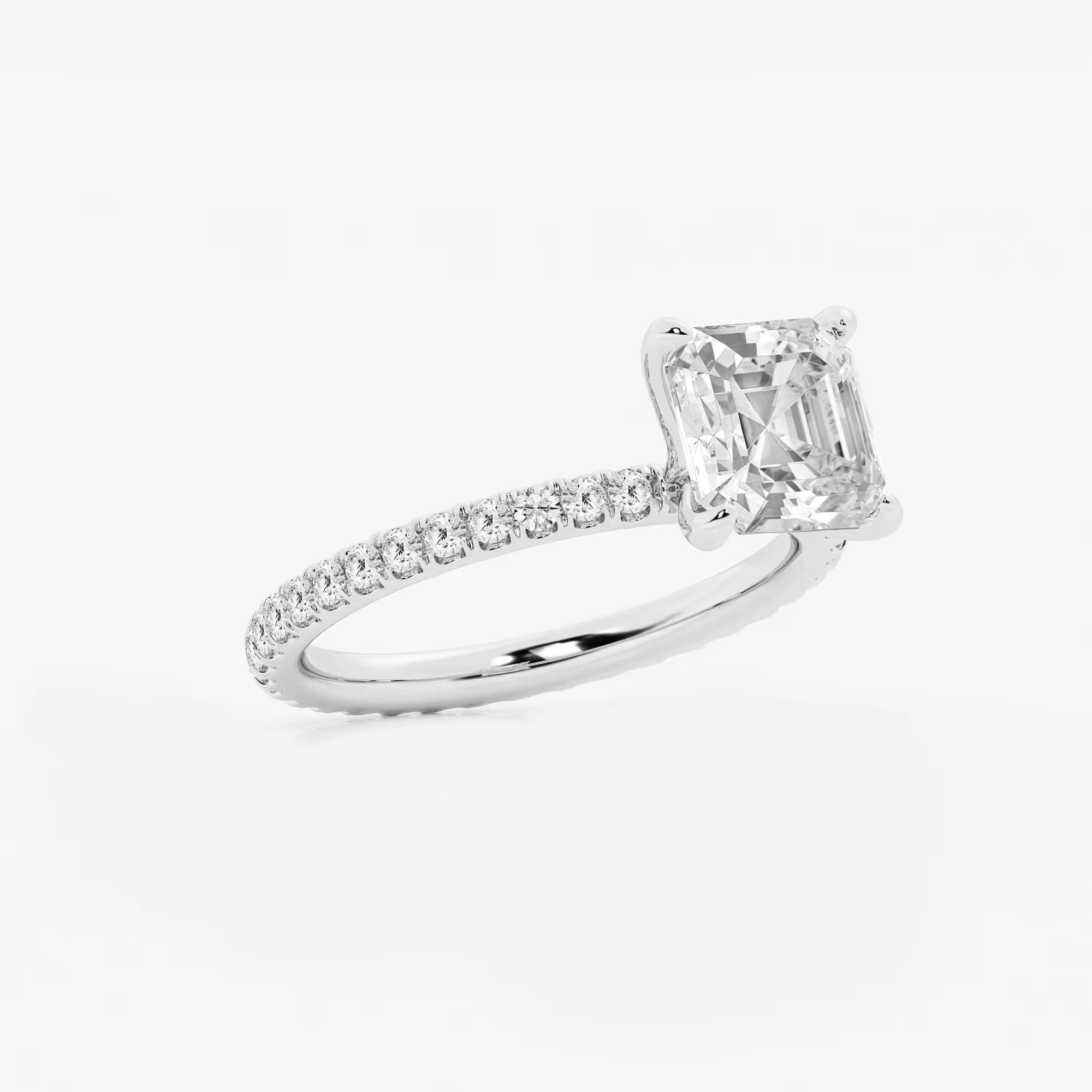 Infinity Princess Lab Grown Diamond Eternity Engagement Ring