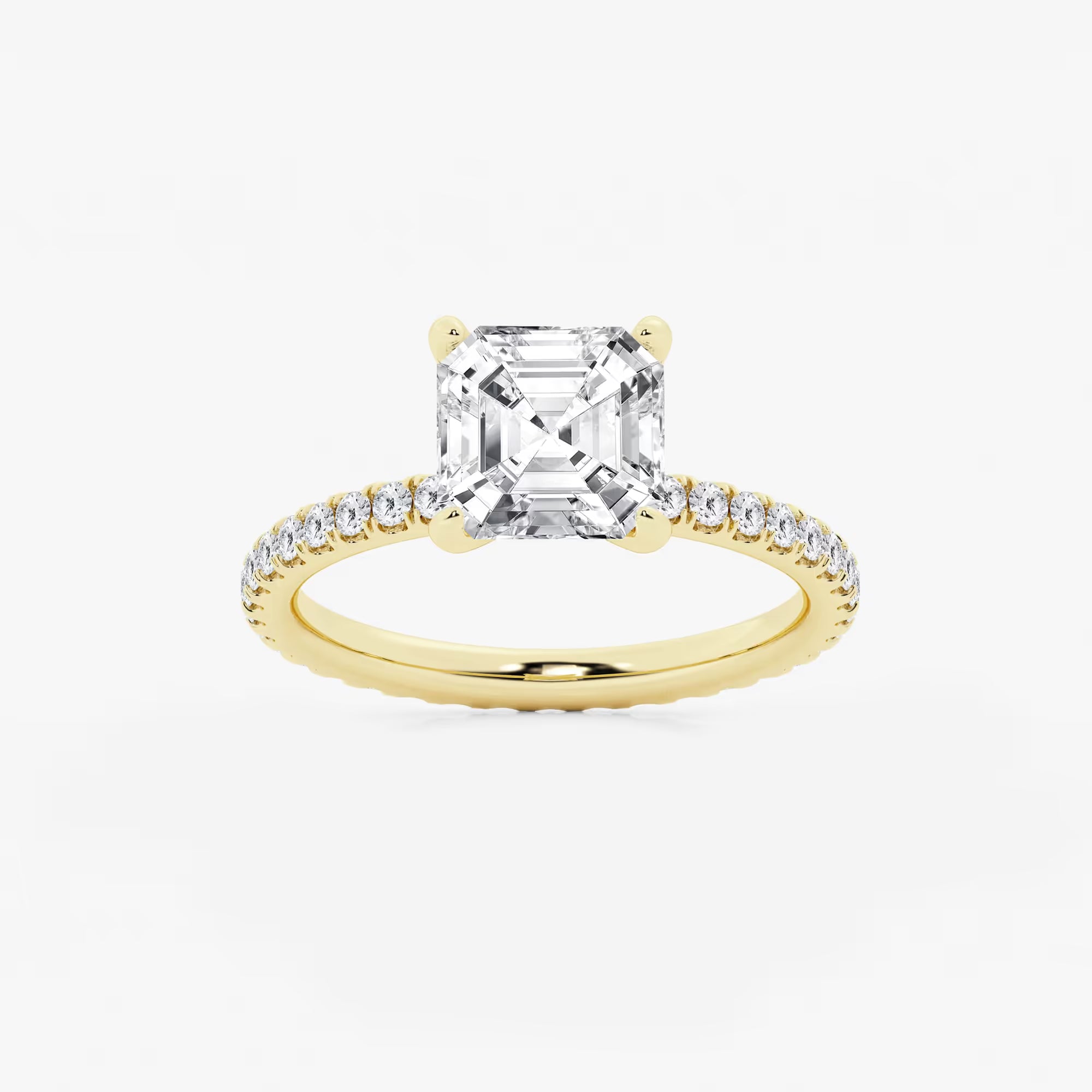 Infinity Princess Lab Grown Diamond Eternity Engagement Ring
