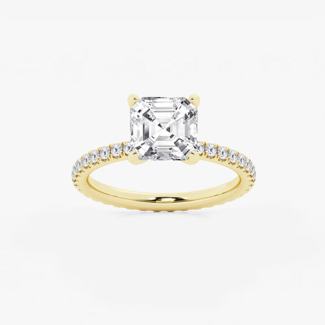 Infinity Princess Lab Grown Diamond Eternity Engagement Ring