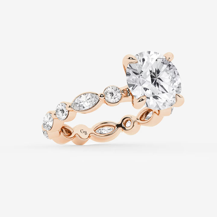 Round Brilliant Lab Grown Diamond Engagement Ring
