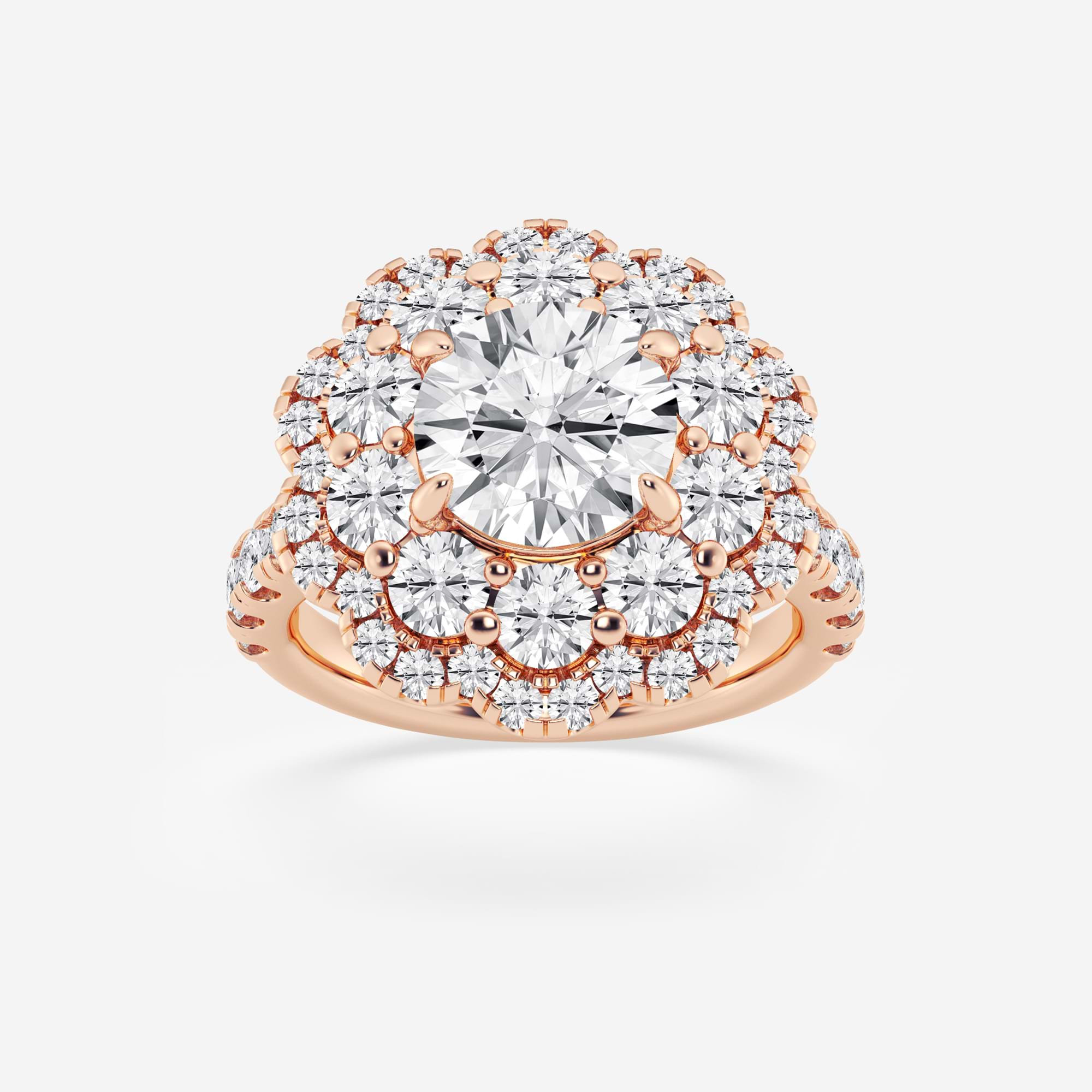 Oval Cut Lab Grown Diamond Engagement Ring