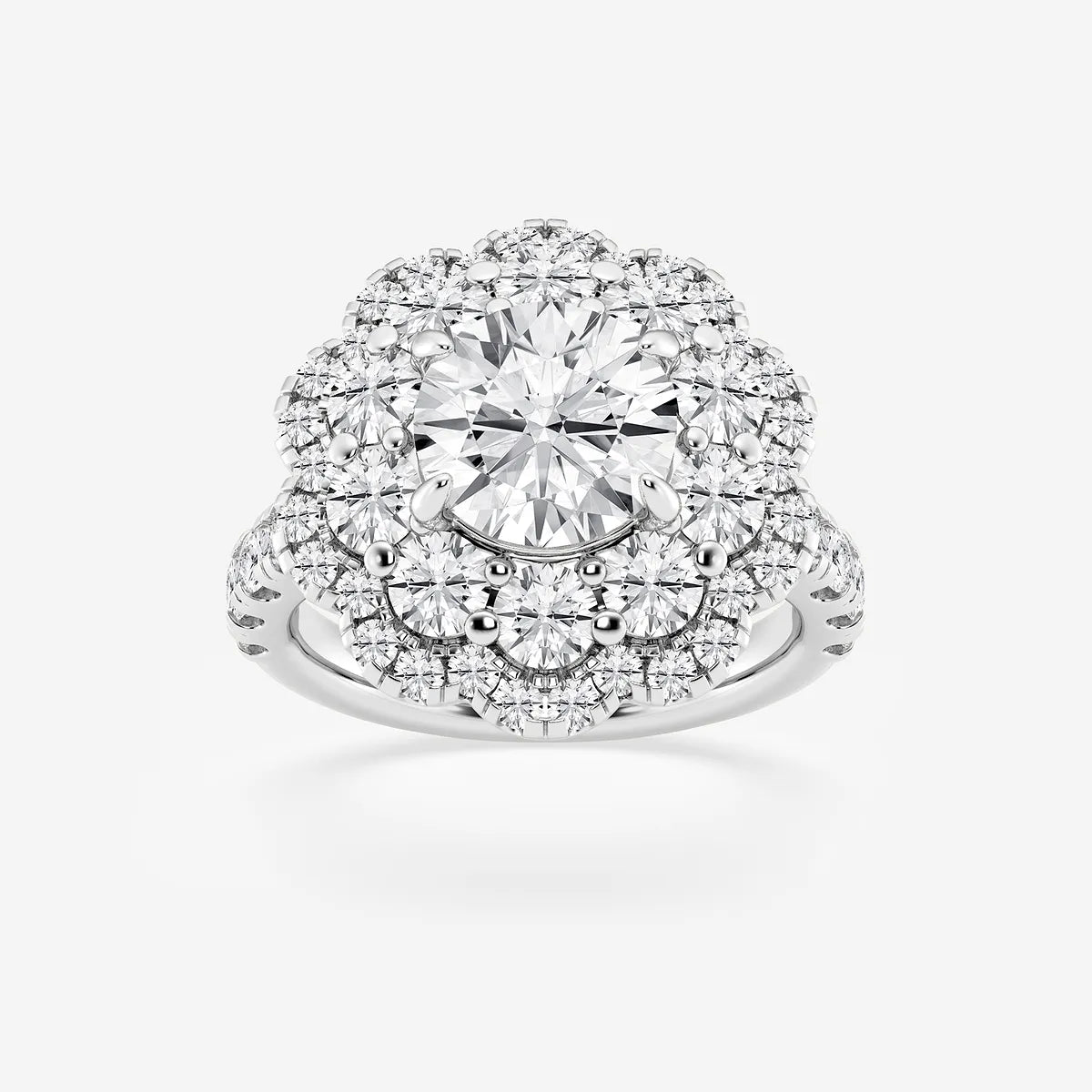Oval Cut Lab Grown Diamond Engagement Ring