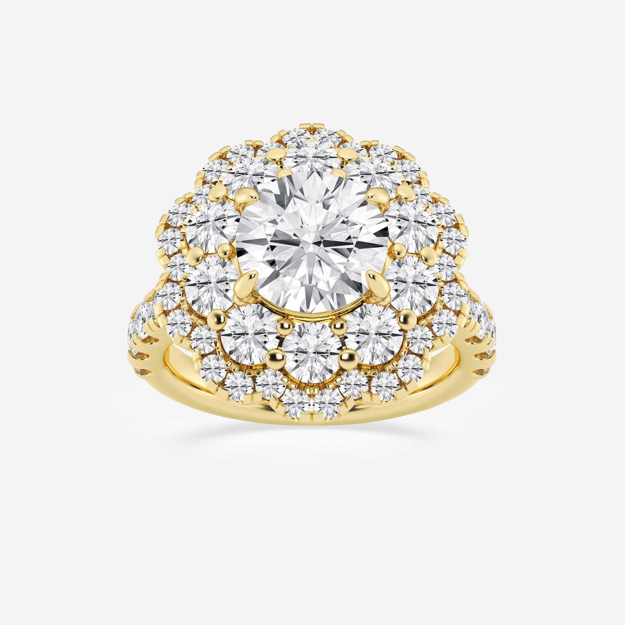 Oval Cut Lab Grown Diamond Engagement Ring
