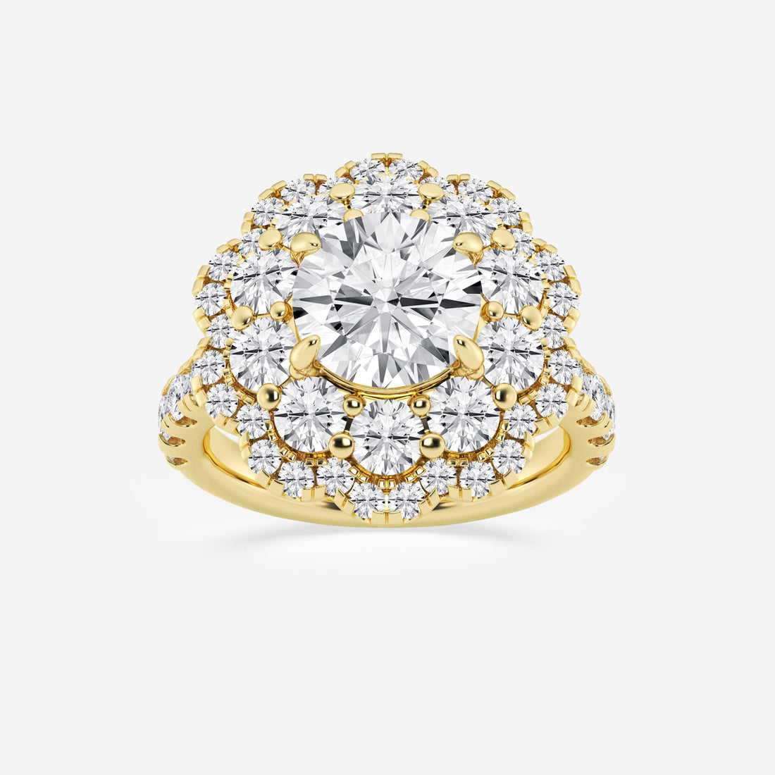 Oval Cut Lab Grown Diamond Engagement Ring