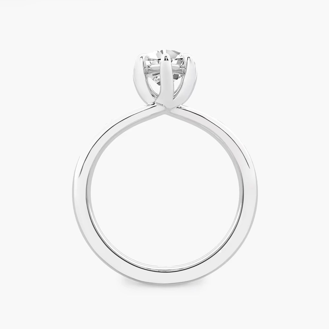 Pear Cut Lab Grown Diamond Engagement Ring  Hidden Halo Pear Shape Diamond Rin