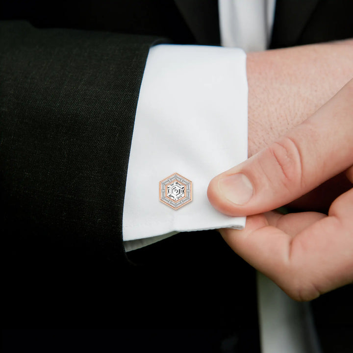 Muse Baguette Framed Multi-Shape Diamond Cufflinks
