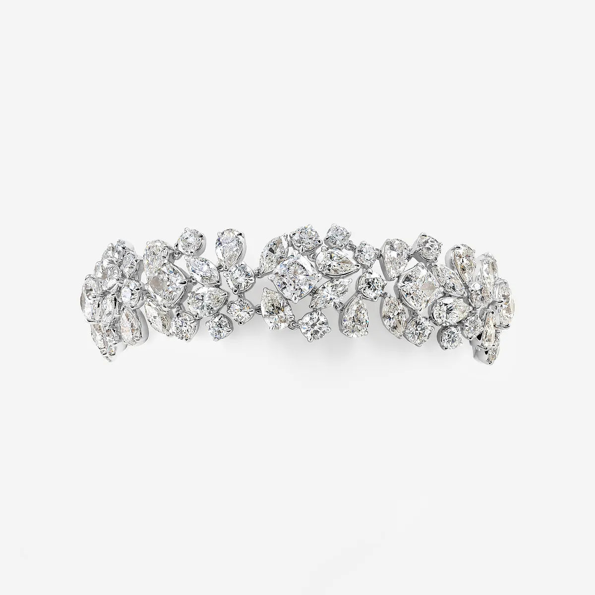 Mumbai Mosaic Multi-Shape Lab Grown Diamond Bracelet