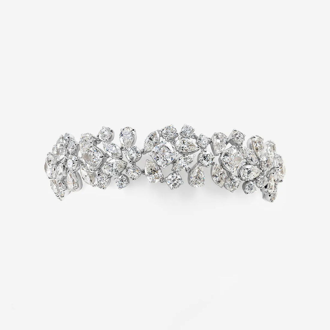 Mumbai Mosaic Multi-Shape Lab Grown Diamond Bracelet