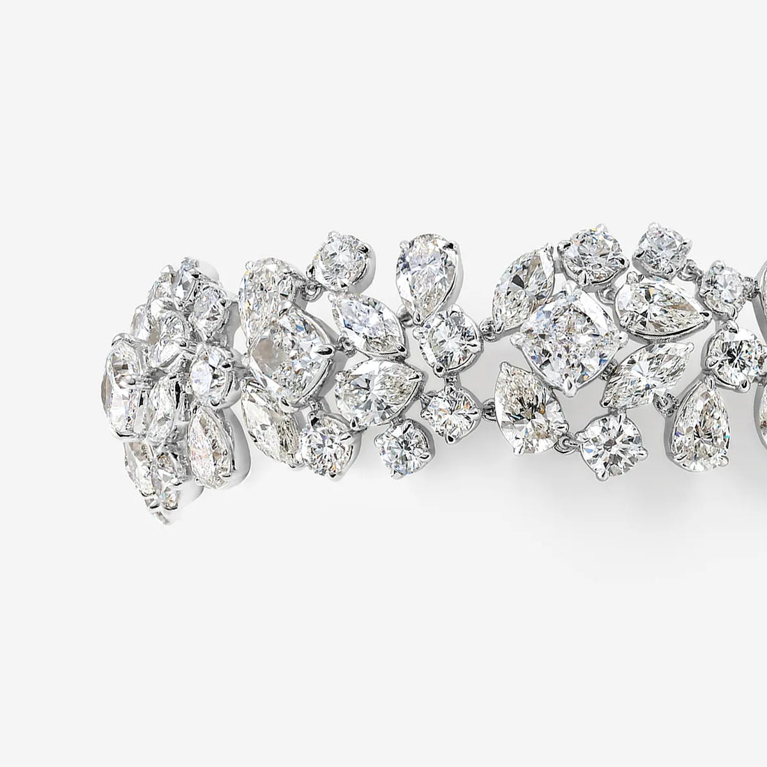 Mumbai Mosaic Multi-Shape Lab Grown Diamond Bracelet
