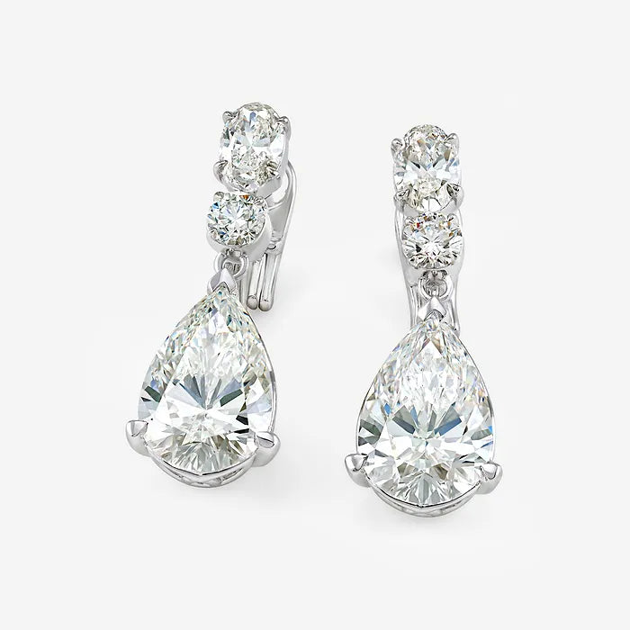 Hilo Lab Grown Diamond Drop Earrings