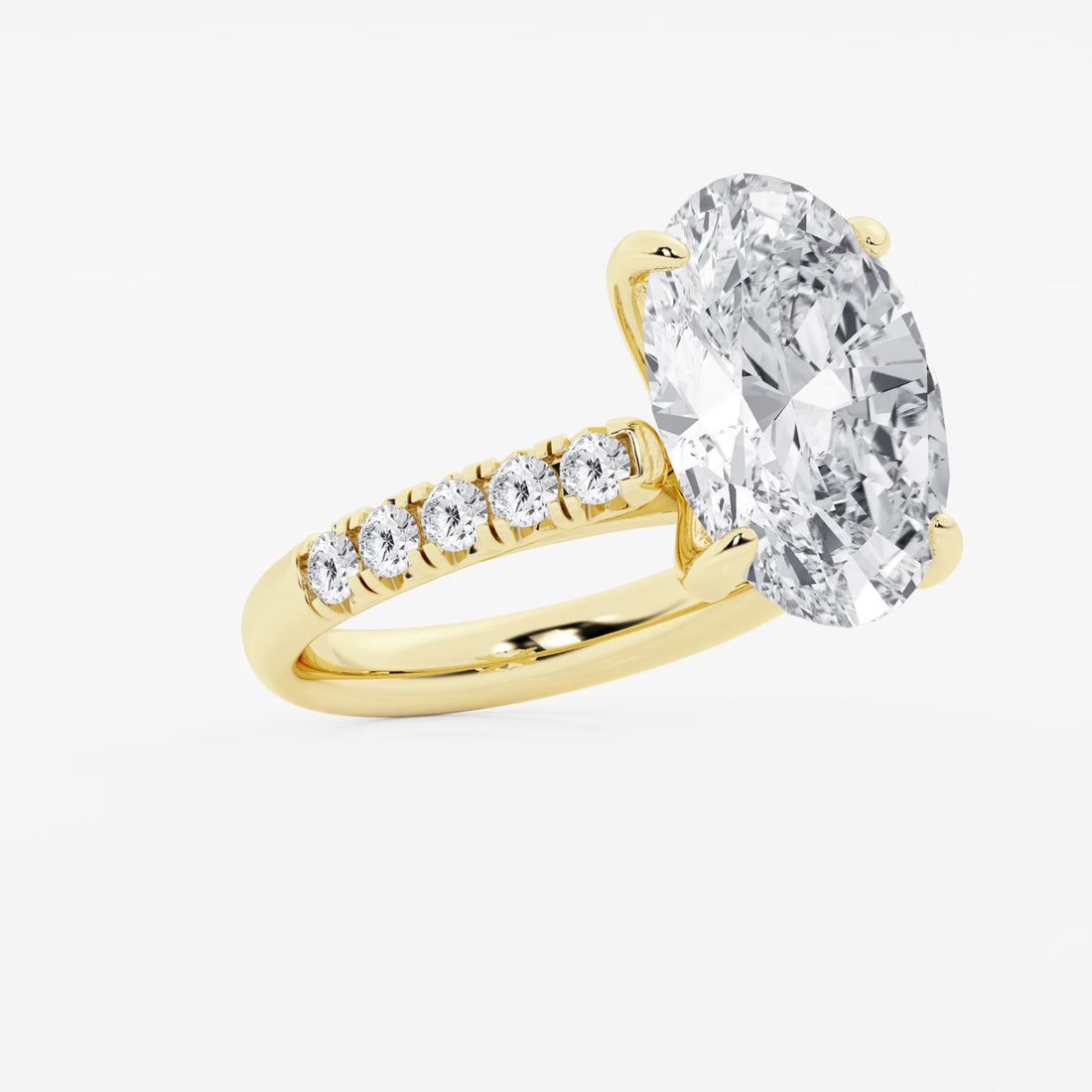 Title: Oval Cut Solitaire Engagement Ring