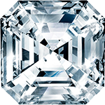 Asscher cut diamond