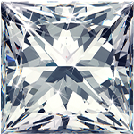 Princess cut diamond